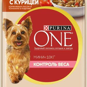 Влажный корм для собак мини пород  Purina One