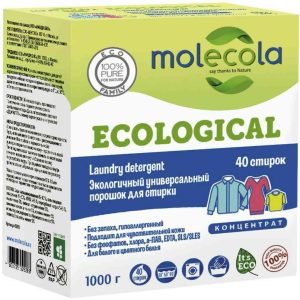 Стиральный порошок концентрат универсальный Molecola