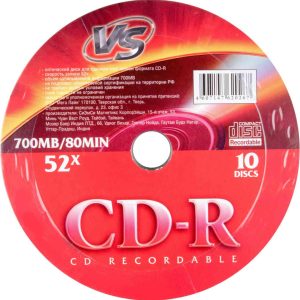 Диск CD-R  VS