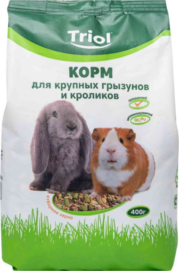 Корм для крупных грызунов и кроликов  Triol