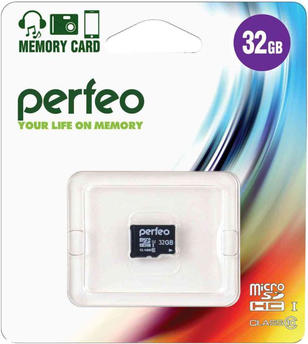 Флеш-карта памяти micro SD Perfeo