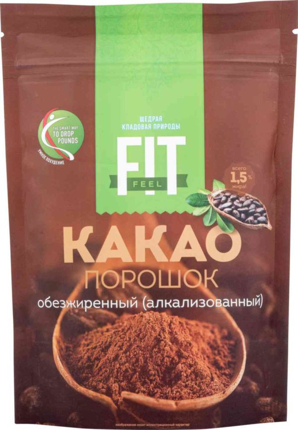 Какао-порошок обезжиренный Fit