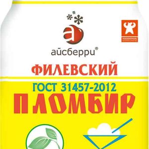 Мороженое пломбир Айсберри