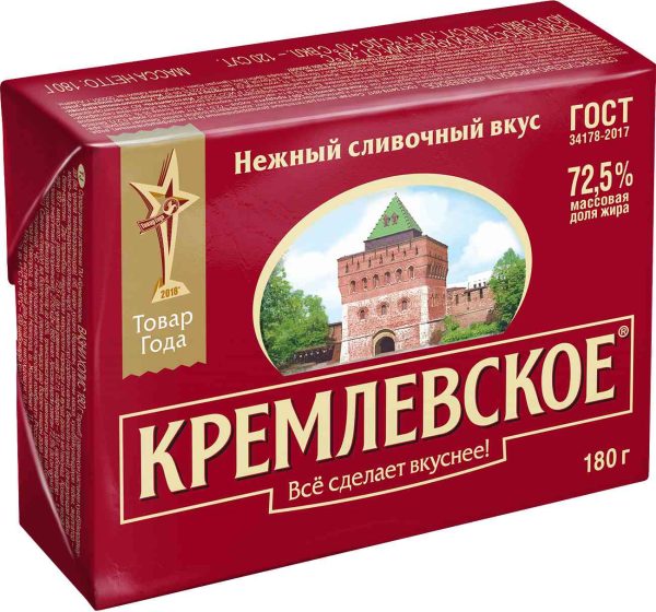 Спред растительно-жировой Кремлёвское качество