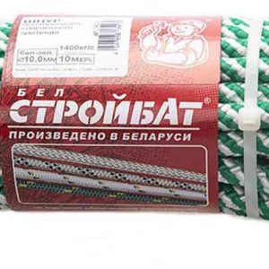 Шнур полипропиленовый спиральное плетение Стройбат
