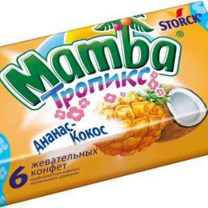 Кофеты жевательные Mamba