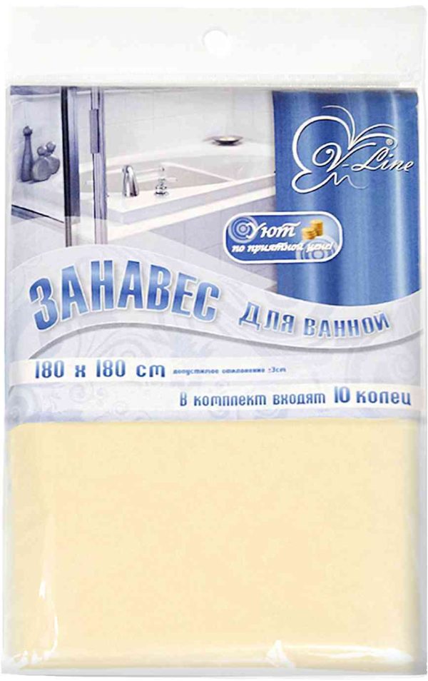 Штора для ванной комнаты V-Line