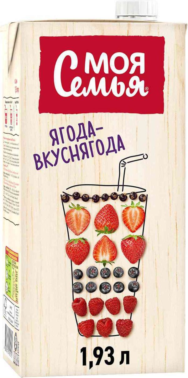 Напиток сокосодержащий Моя Семья