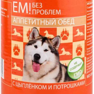 Влажный корм для собак  Ем без проблем