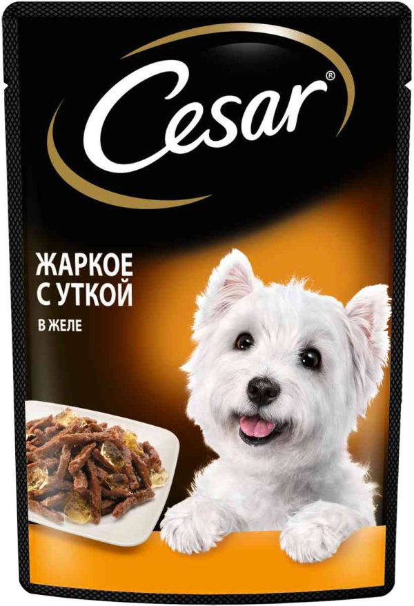Влажный корм для собак  Cesar