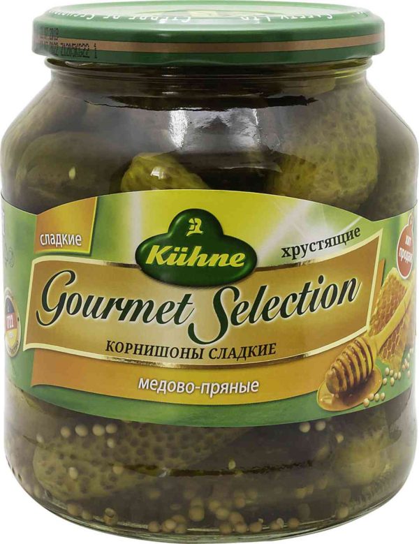 Корнишоны медово-пряные Kühne