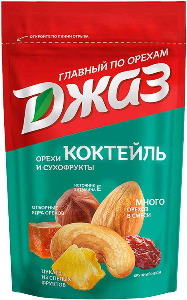 Коктейль из орехов и сухофруктов Джаз