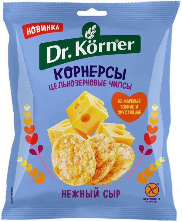 Чипсы цельнозерновые Dr. Körner
