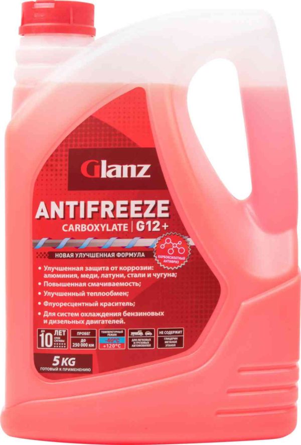 Антифриз красный Glanz