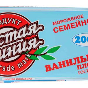 Мороженое пломбир Чистая Линия