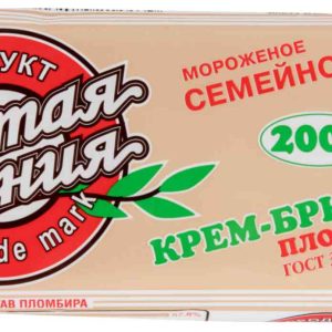 Мороженое пломбир Чистая Линия