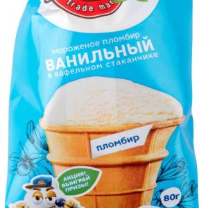 Мороженое пломбир Чистая Линия