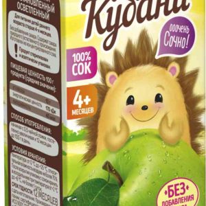 Сок детский осветлённый Дары Кубани