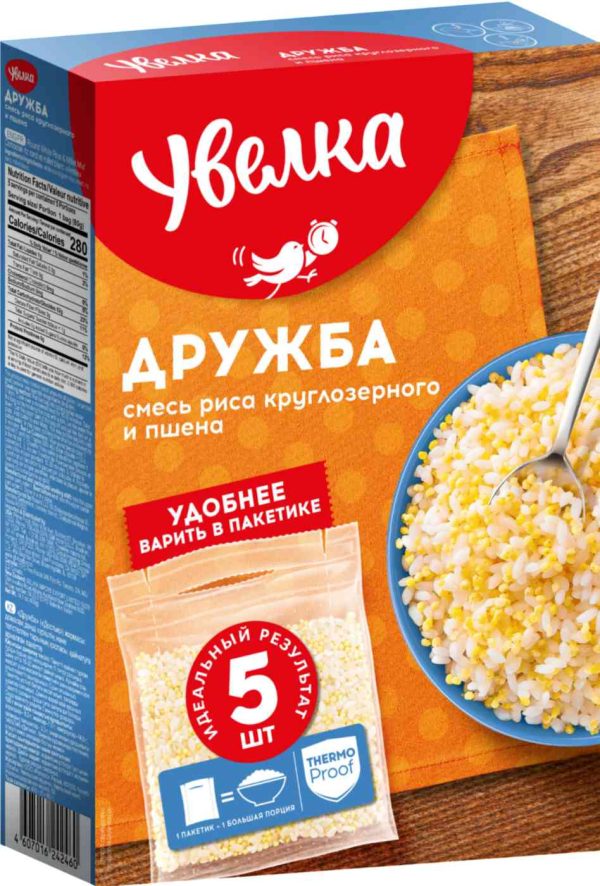Смесь риса и пшена  Увелка