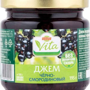 Джем чёрносмородиновый Глобус Вита
