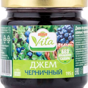 Джем черничный Глобус Вита