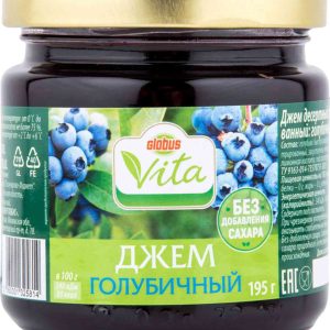 Джем голубичный Глобус Вита