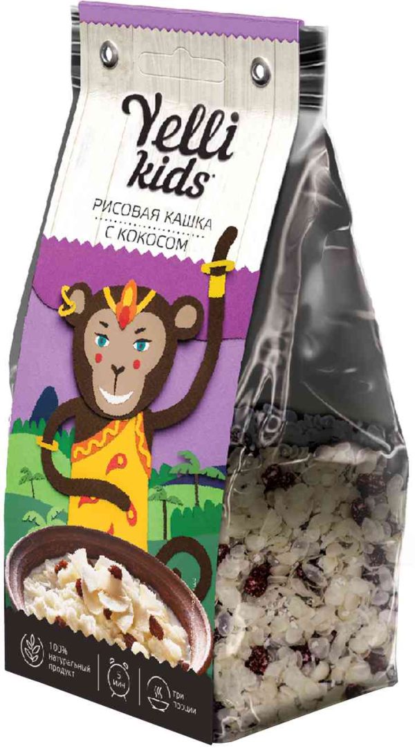Каша рисовая Yelli