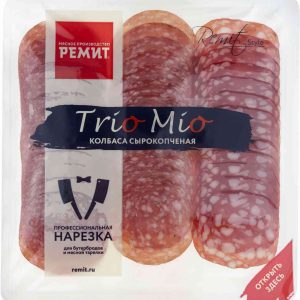 Колбаса сырокопчёная Ремит
