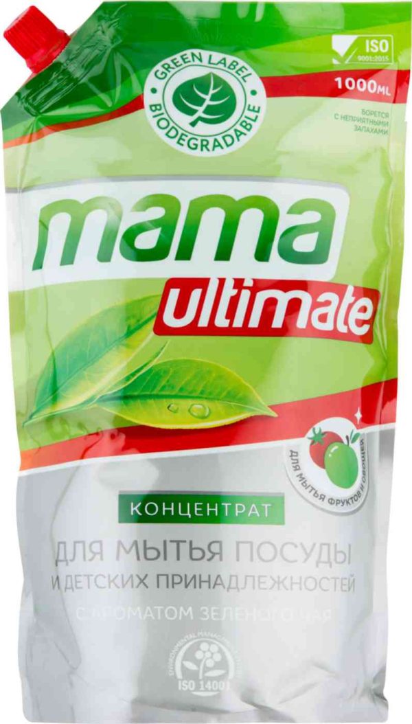 Концентрат для мытья посуды и детских принадлежностей  Mama Ultimate