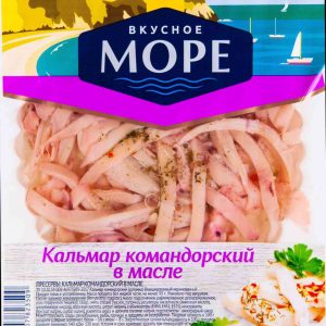Кальмар командорский  Вкусное море