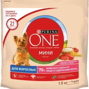 Сухой корм для собак мини пород  Purina One