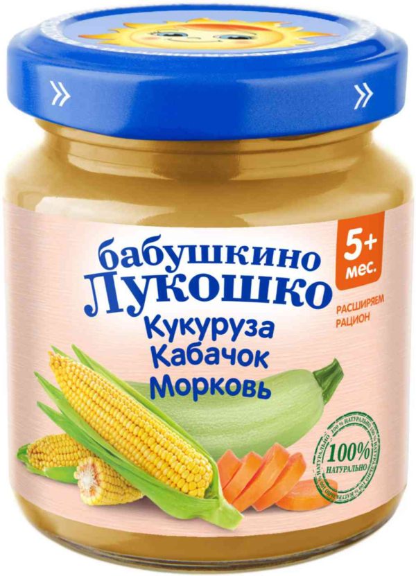 Пюре  Бабушкино Лукошко
