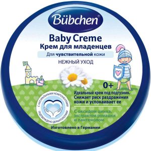 Крем для младенцев для чувствительной кожи Bübchen