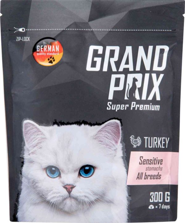 Сухой корм для кошек с чувствительным пищеварением  Grand Prix