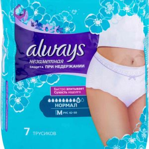 Трусы для взрослых впитывающие Always