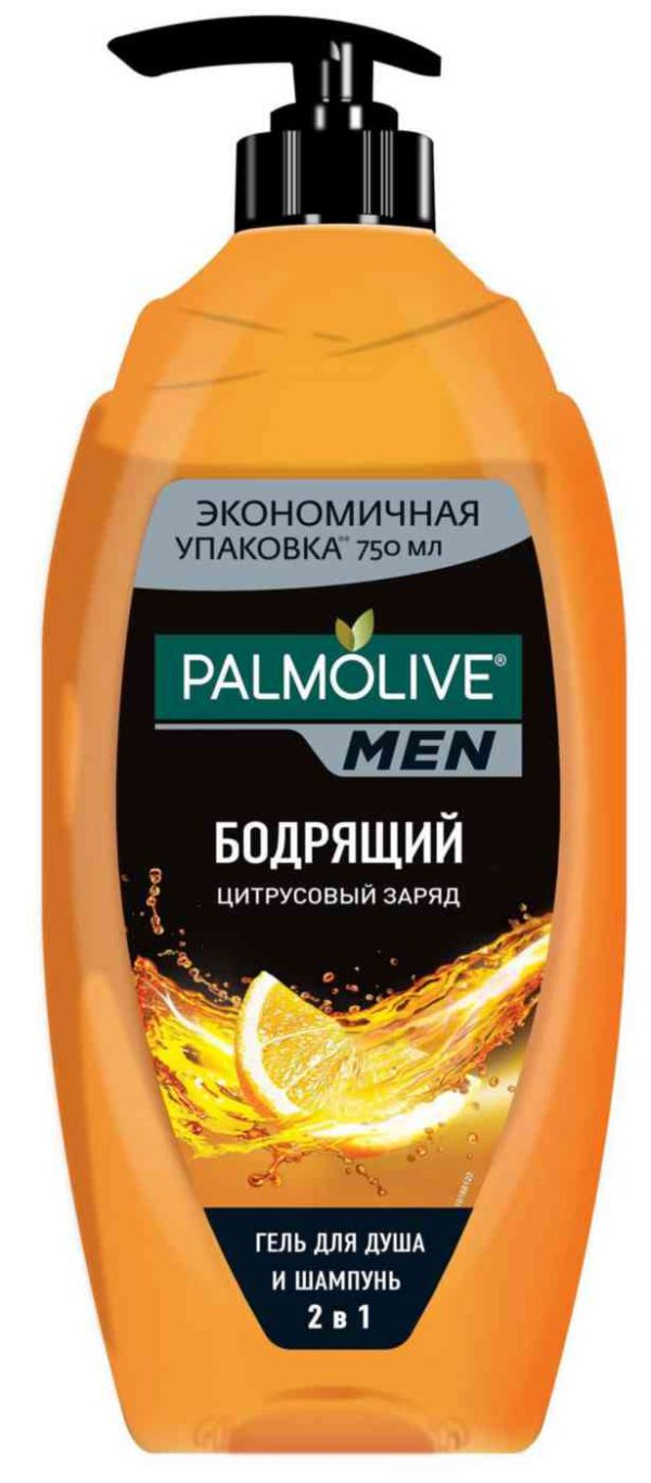 Гель для душа и шампунь 2в1 Palmolive