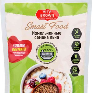 Семена льна измельчённые Vita Brown