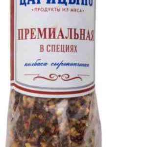Колбаса сырокопчёная Премиальная Царицыно