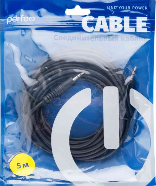Аудиокабель Jack 3.5 mm (стерео) вилка - Jack 3.5 mm (стерео) вилка Perfeo