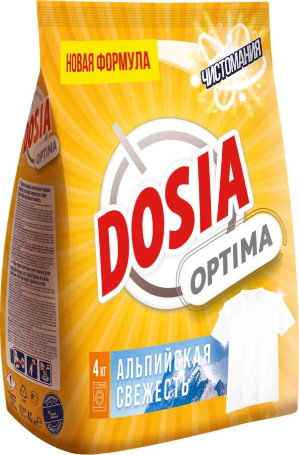 Стиральный порошок для белого белья  Dosia
