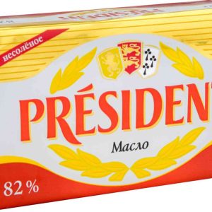 Масло кислосливочное President