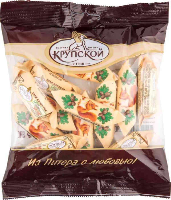 Конфеты Белочка Фабрика имени Крупской