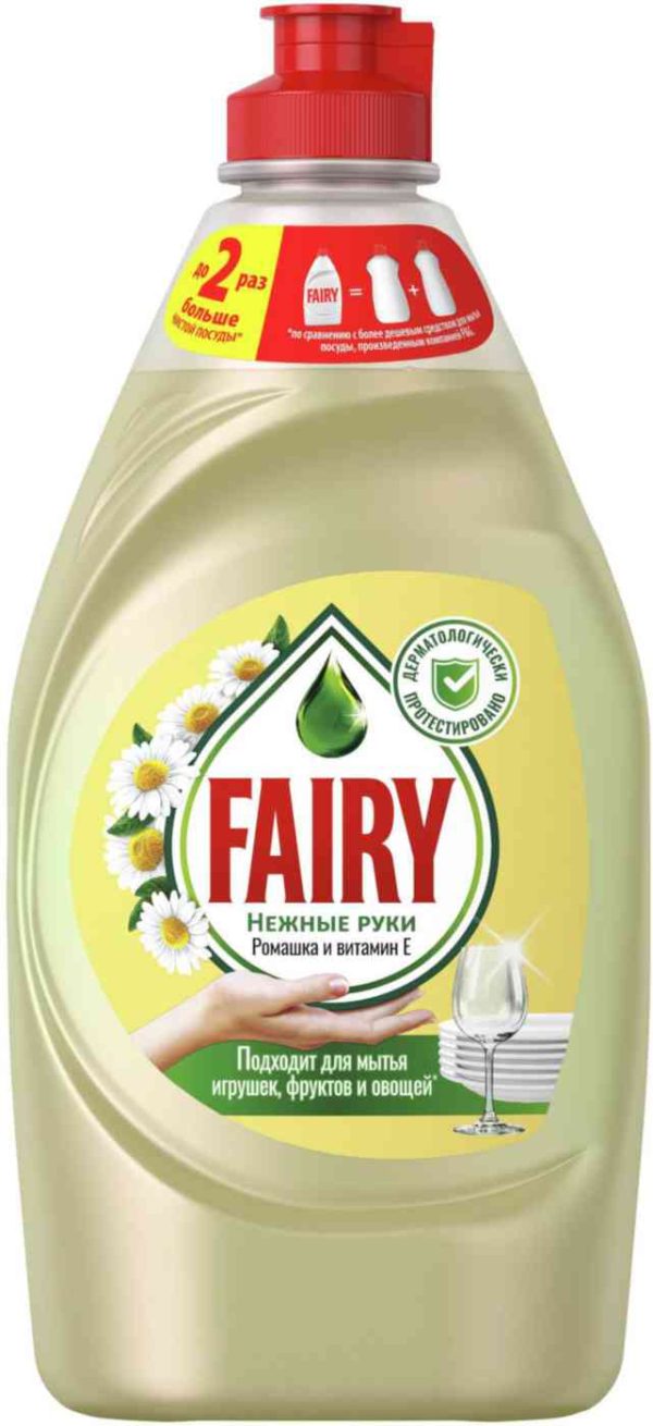 Гель для мытья посуды пена-эффект Fairy