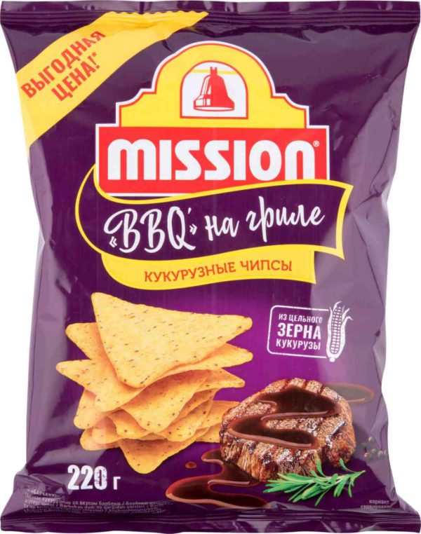 Чипсы кукурузные Mission