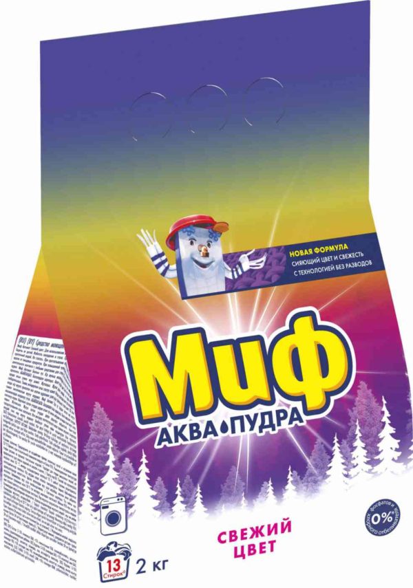 Стиральный порошок для цветного белья  Миф