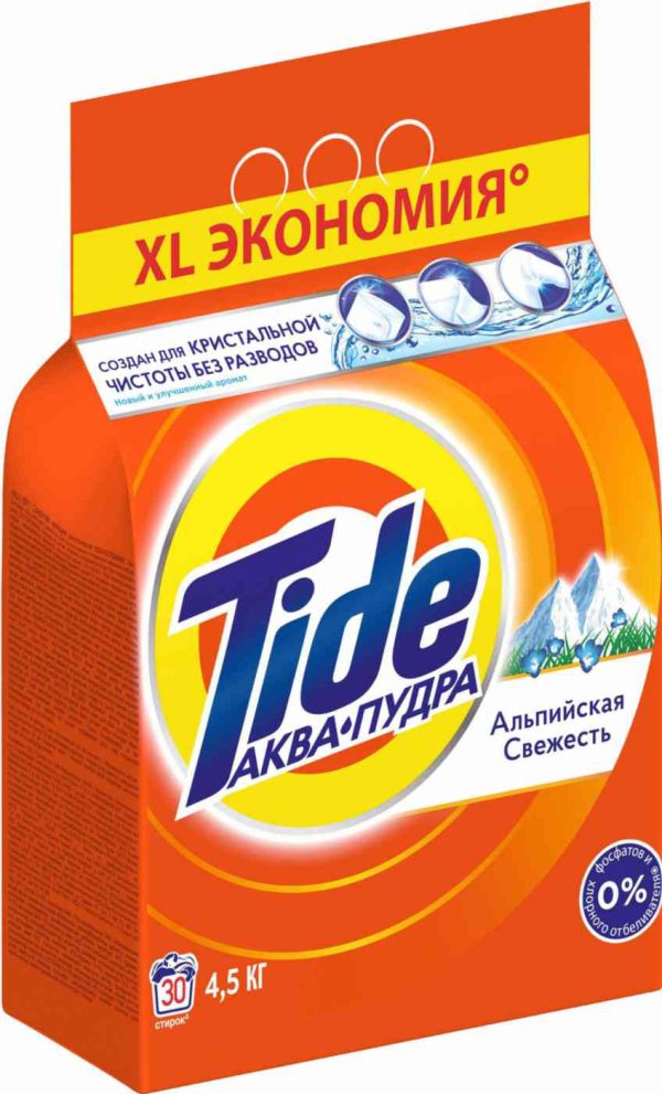Стиральный порошок для белого белья  Tide