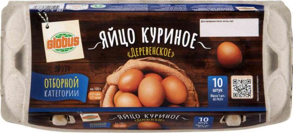 Яйца куриные Глобус