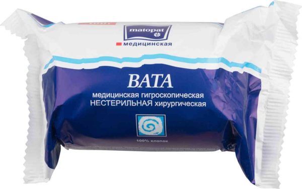 Вата нестерильная Matopat