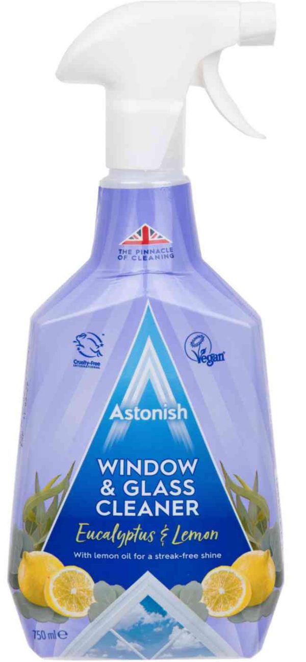 Очиститель стекол и зеркал  Astonish